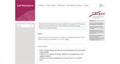 Desktop Screenshot of eup-network.de